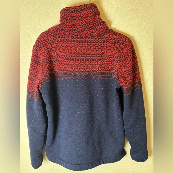 Vineyard Vines Fair Isle Funnel Neck Pullover - Picture 4 of 5